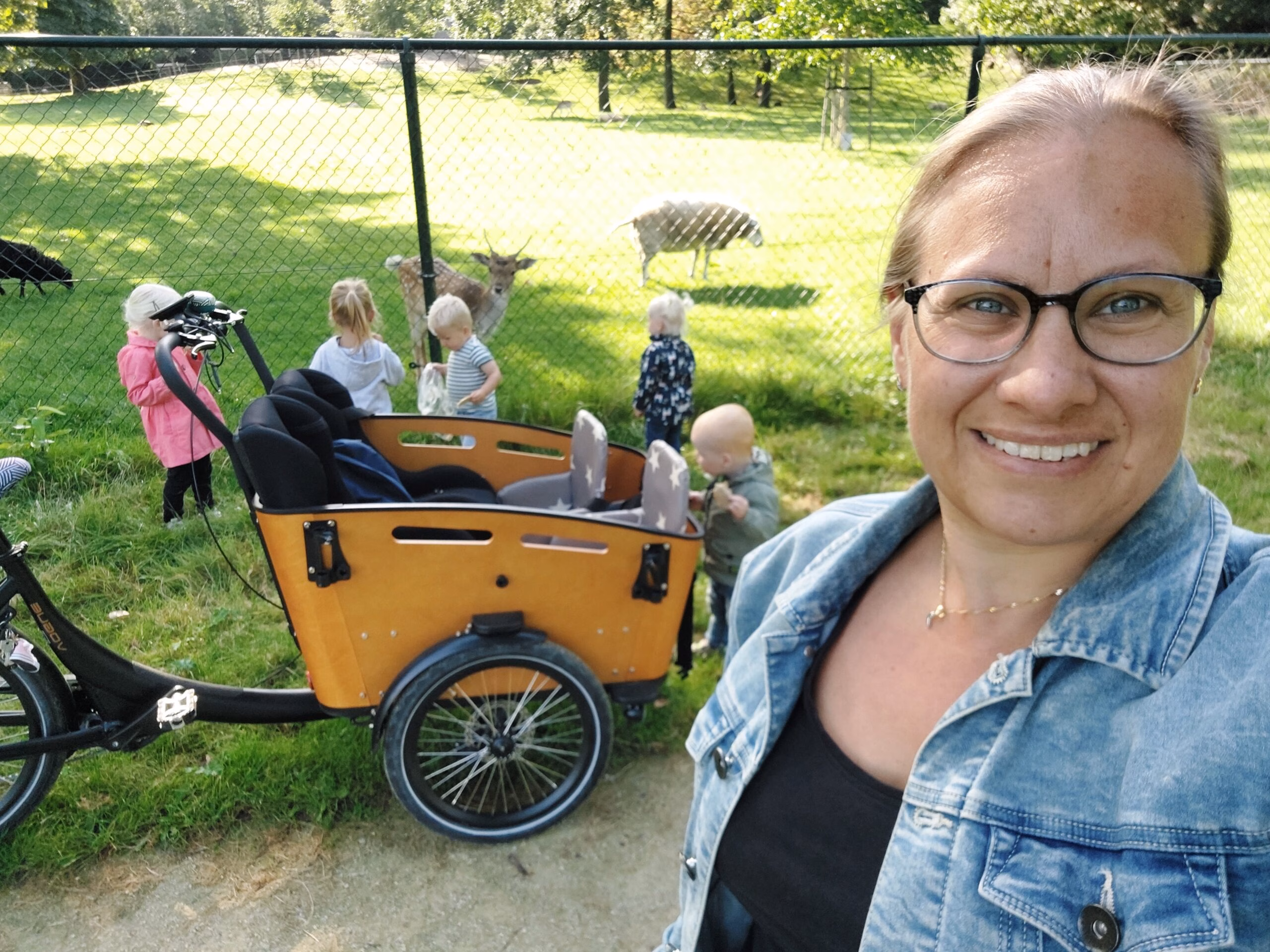 Foto bakfiets Foto met bakfiets
